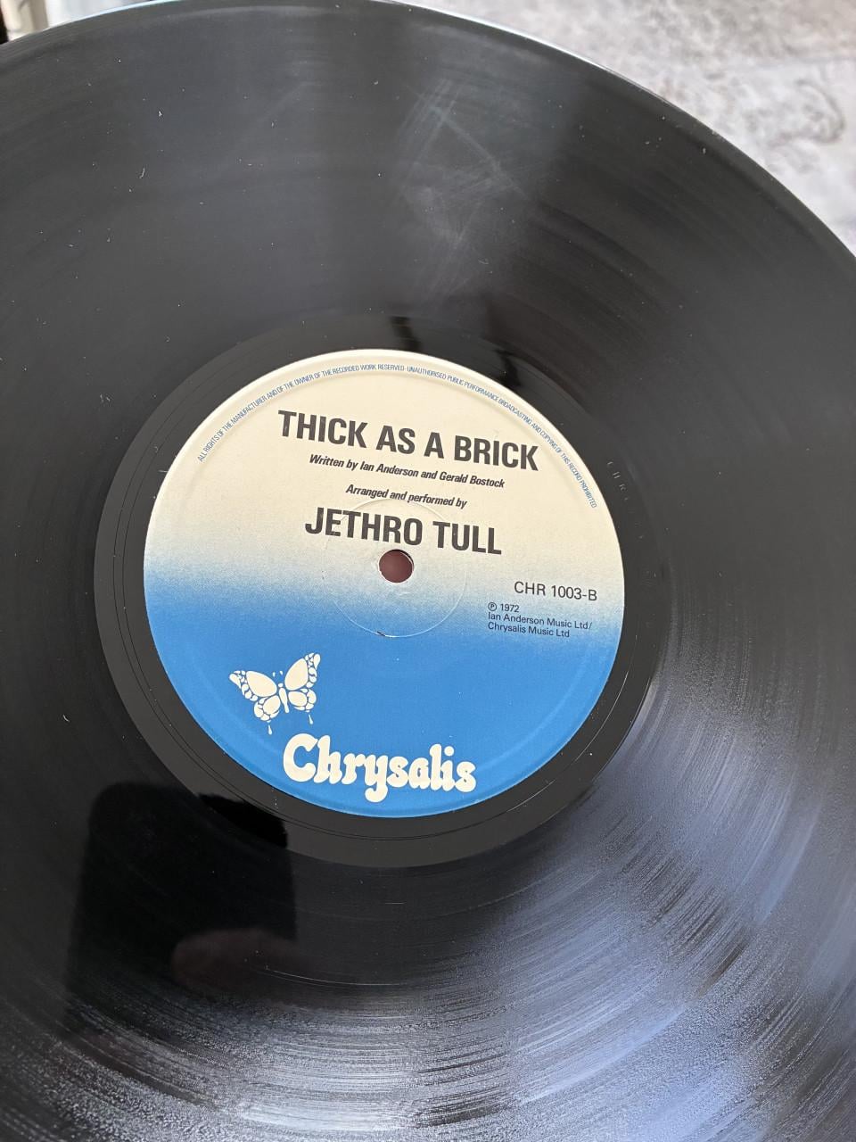 Jethro Tull 1972 LP