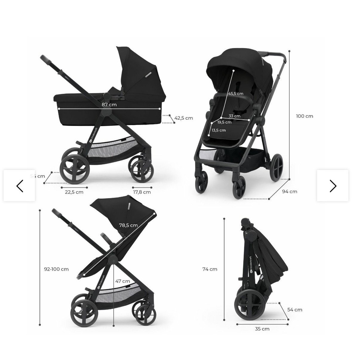 Nieuw - Kinderwagen Kinderkraft Newly