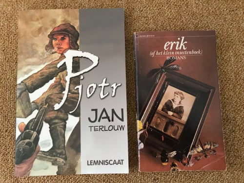 Boeken Pjotr en Erik (kleine insectenboek)