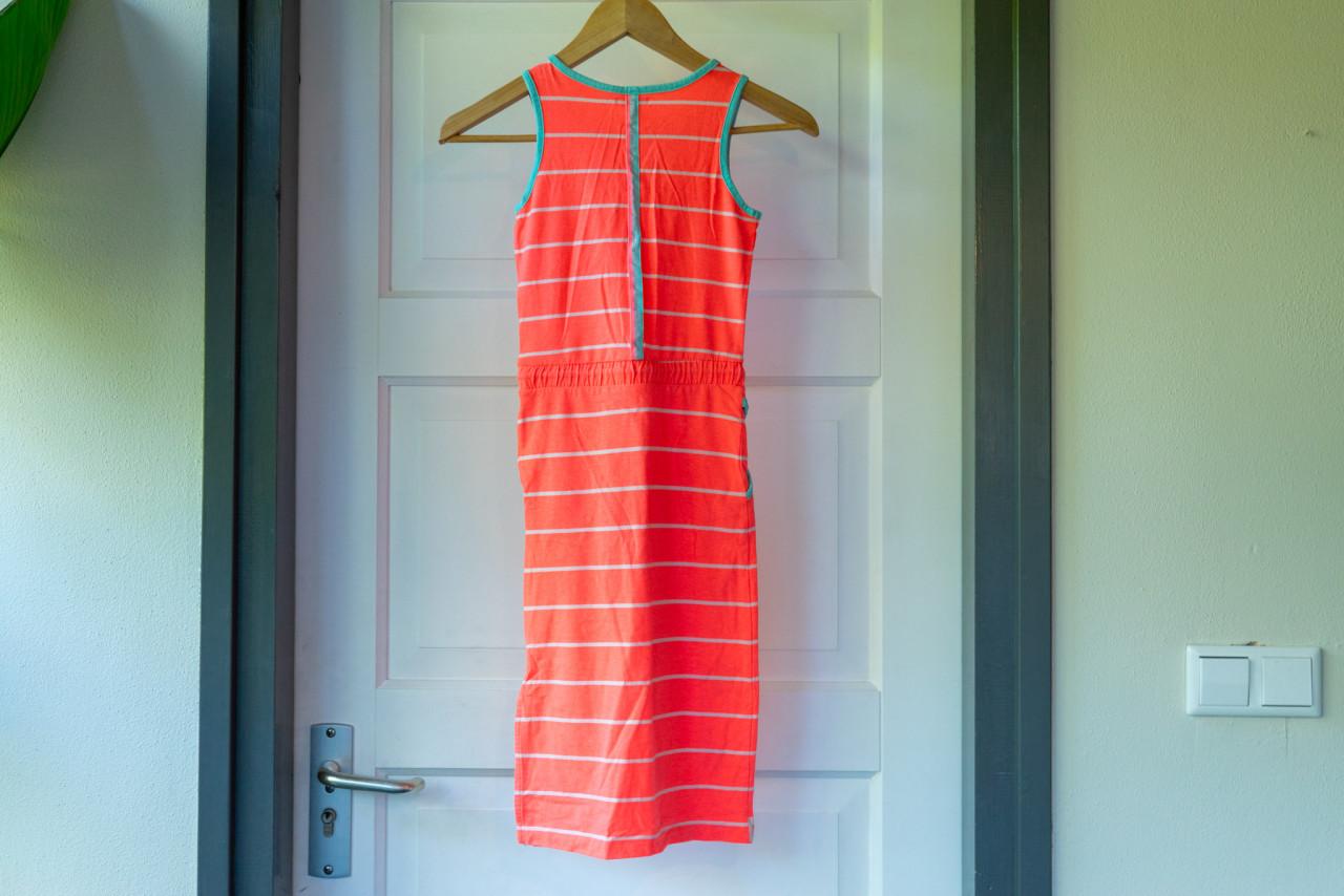 Fluor roze jurk van Persival, maat 116/122