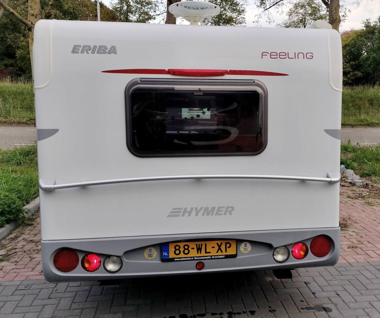 Eriba Feeling met mover / voortent / GRATIS winterstalling