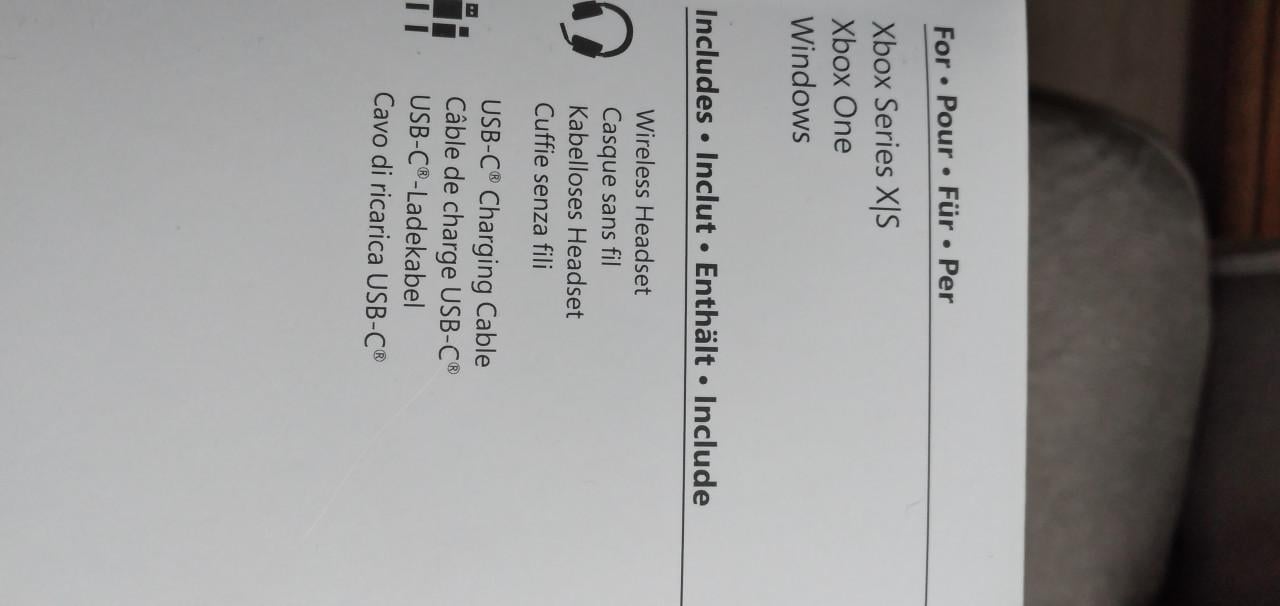 Draadloze xbox headset