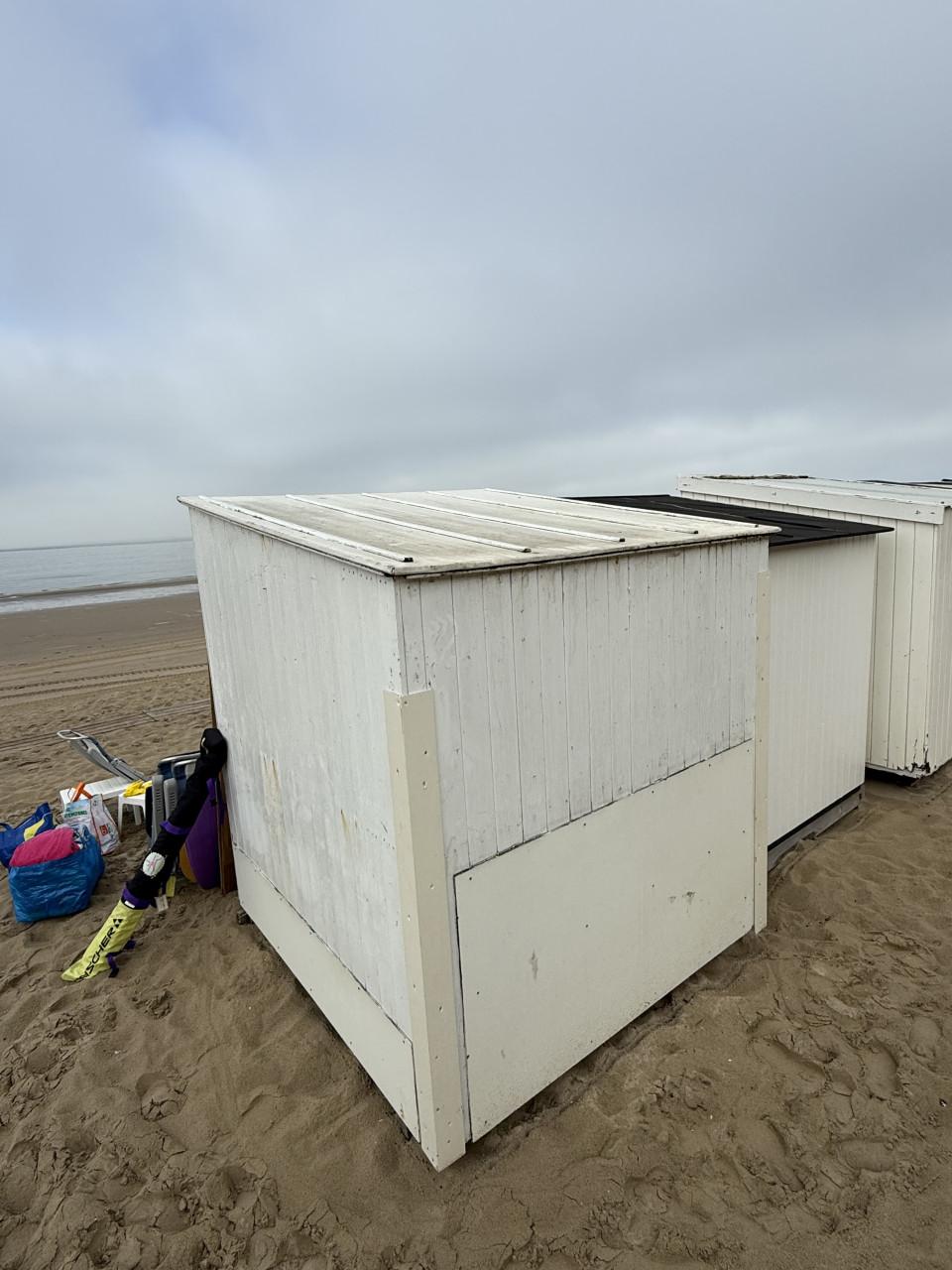 Strandhokje gratis (gereserveerd)