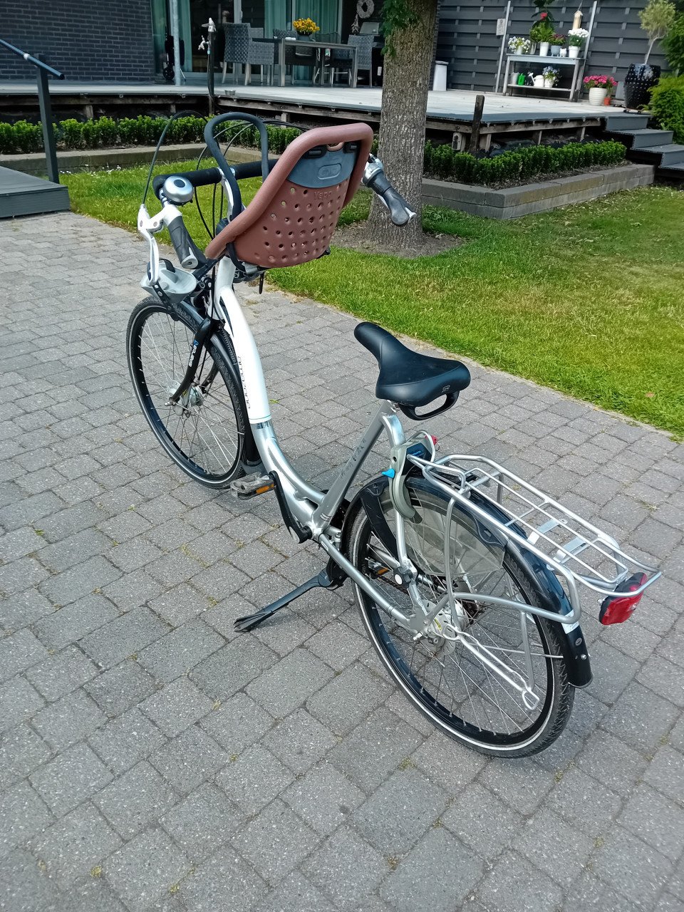 Moederfiets Sparta amazone in zeer goede staat  yepp stoeltje  7 Vers fr5r
