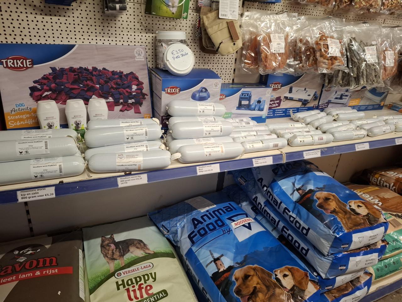 Houdbare worsten voor u hond