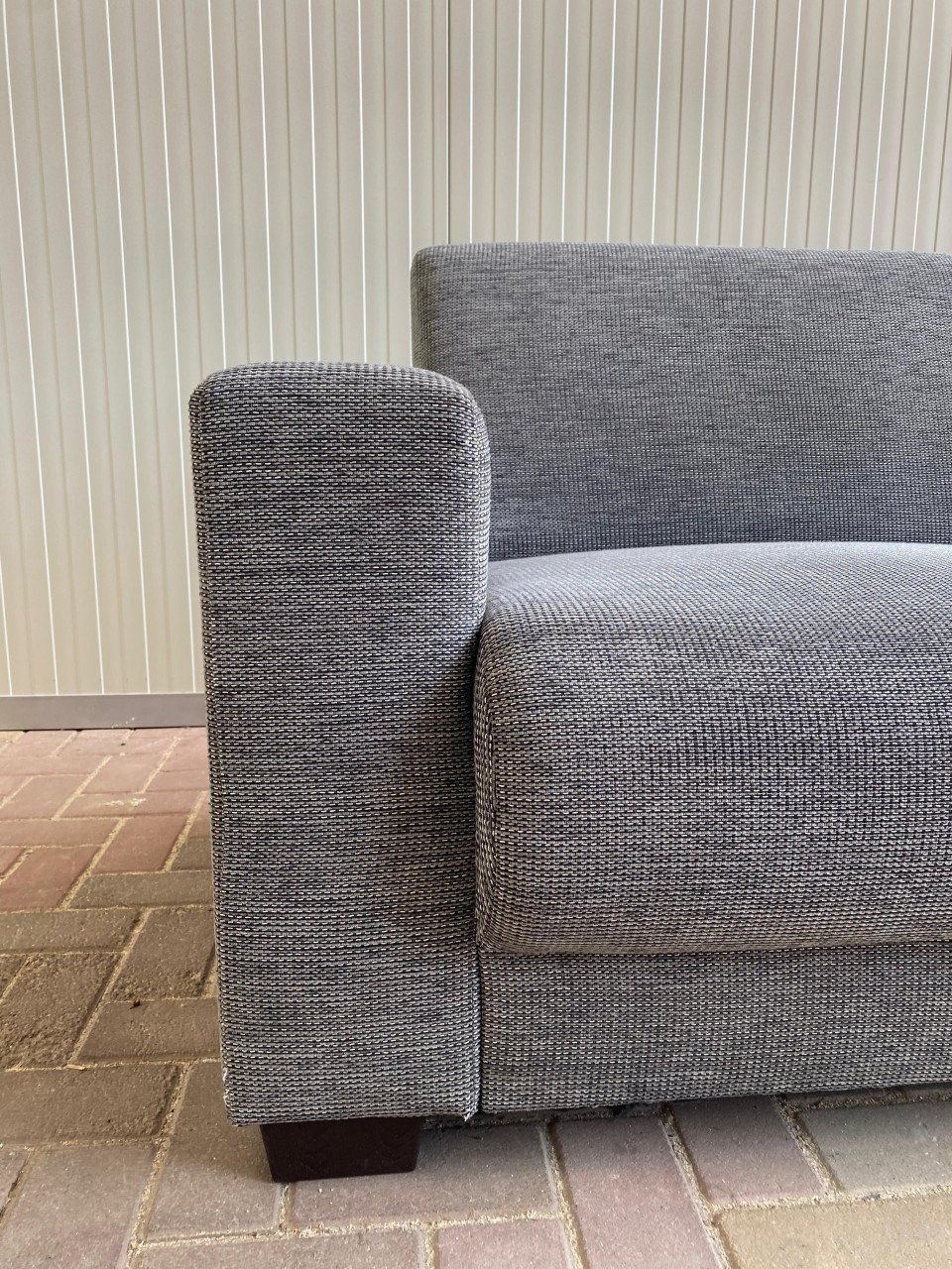 GRATIS LEVERING HEEL NL Moderne Grijs Stoffen 3-zits Bankstel