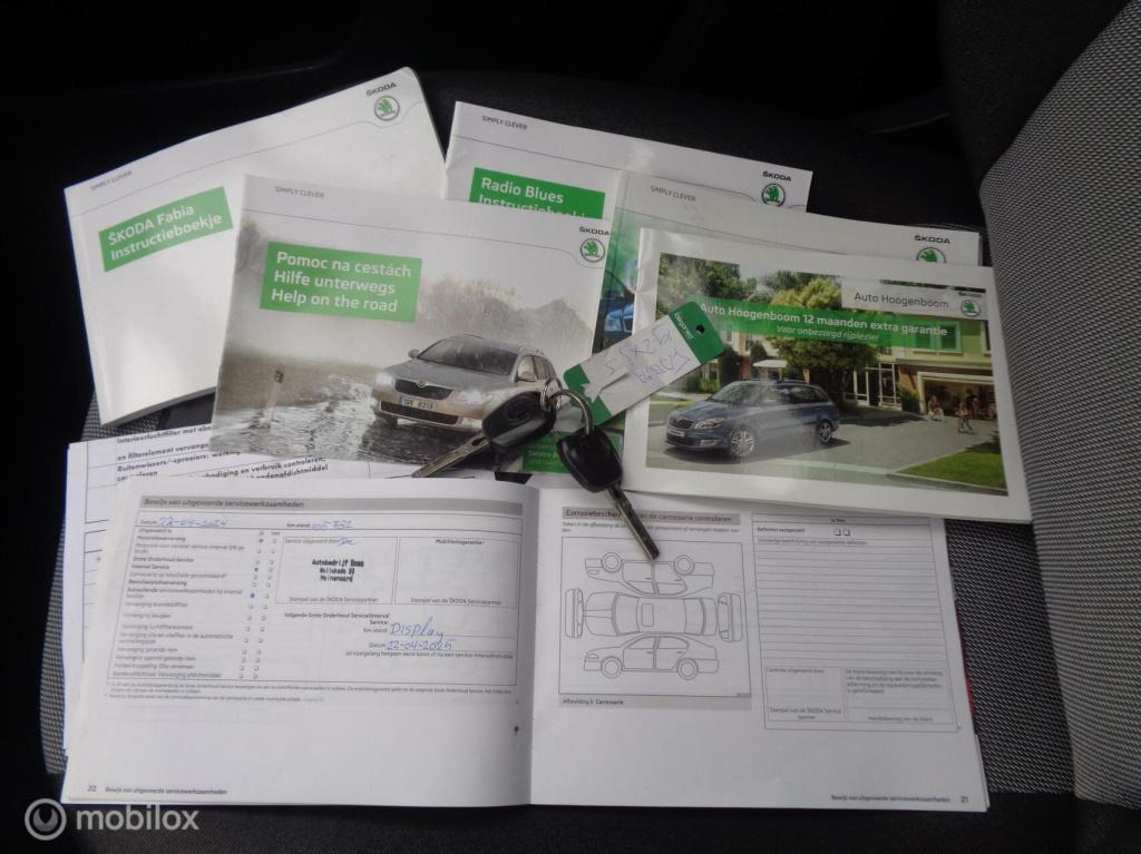 Skoda Fabia 1.2 tsi ambition/airco/st bekr/5 deurs/slechts 107000km/nap