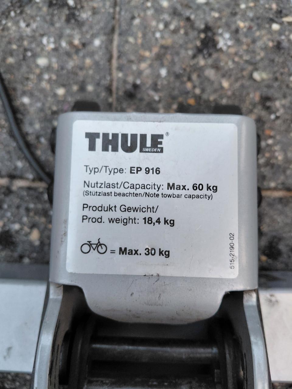 Te koop Thule fietsendrager voor twee fietsen