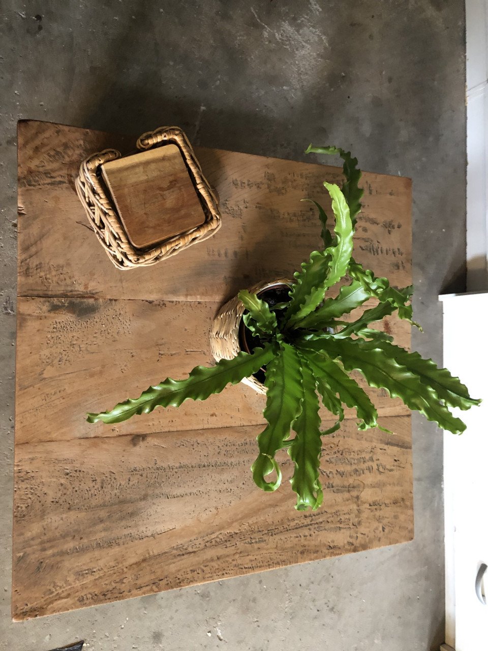 Bijzettafel teak