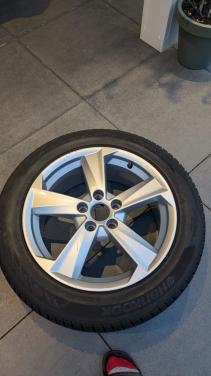 Winterbanden met velg