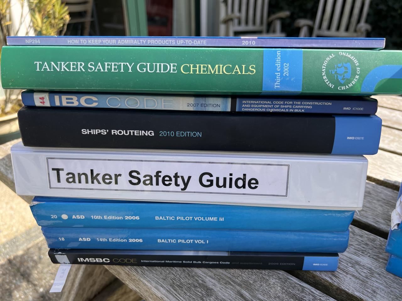 Oude edities van Nautische boeken