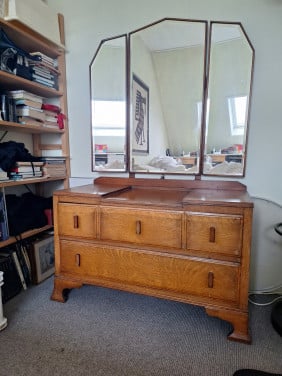 Vintage kaptafel/ dressoir