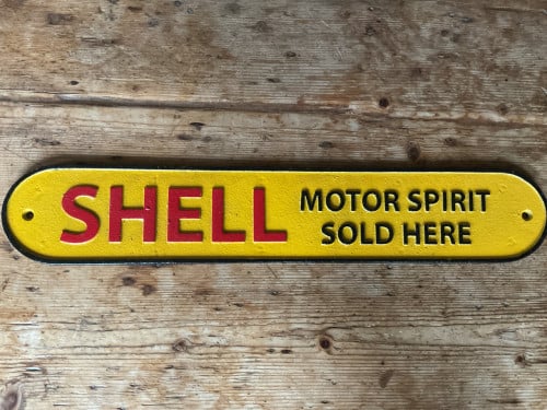 Shell reclamebord ( 50 cm. )