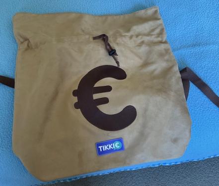 Nieuwe Tikkie rugzak van zachte stof