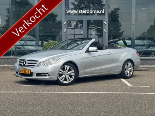 Mercedes-Benz E-Klasse cabrio 200 cgi avantgarde l led l leder l stoelverwa