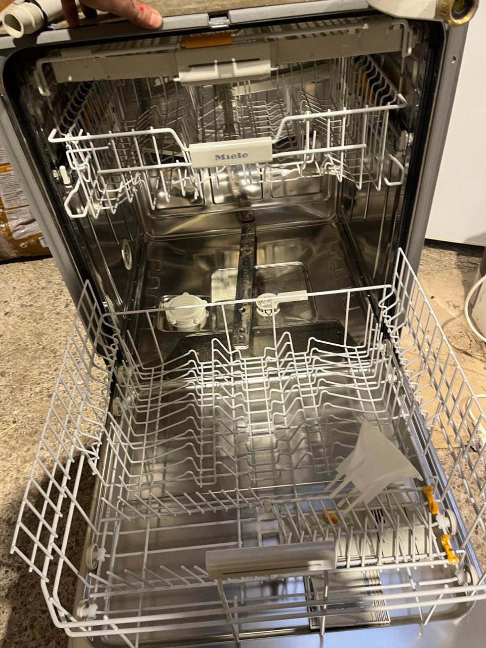 Miele inbouw vaatwasser.