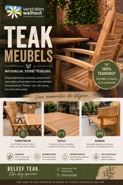 Teak tuinmeubels
