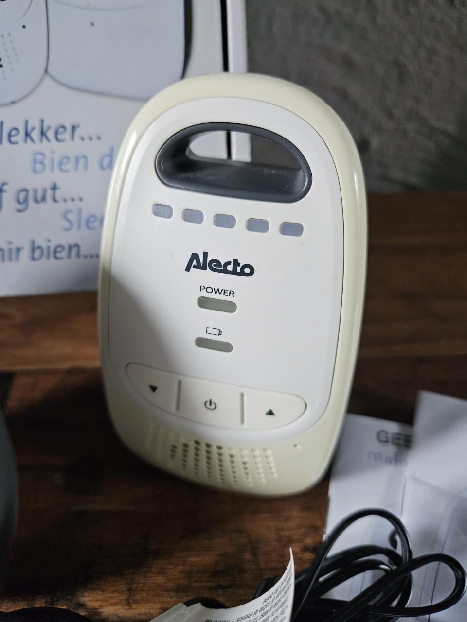 Zgan Alecto DBX-97 Babyfoon met Visuele Geluidsindicatie