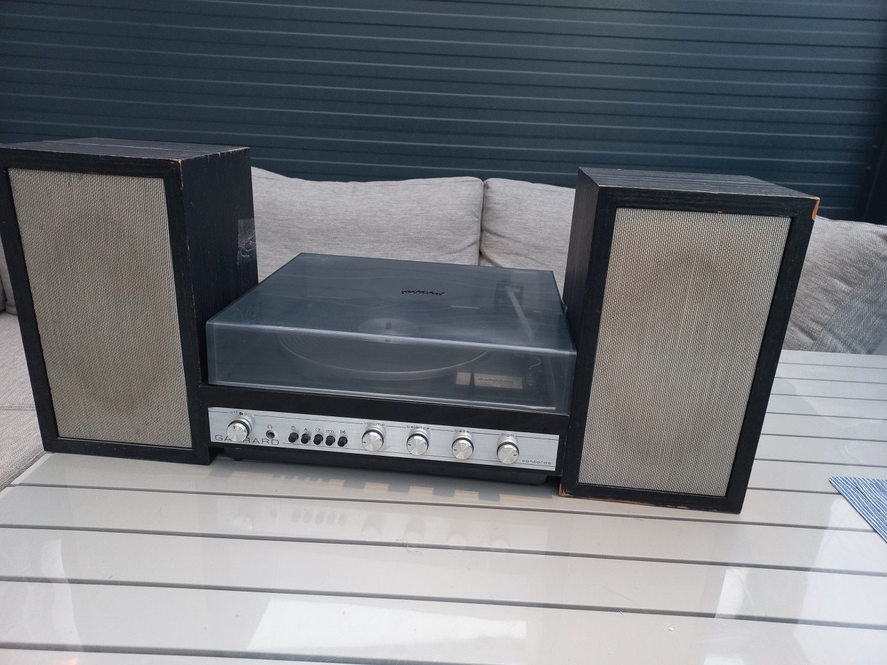 Garrard 6.200 CP platenspeler.
