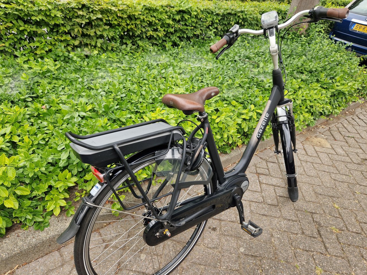Schitterende Gazelle Orange met Bosch middenmotor