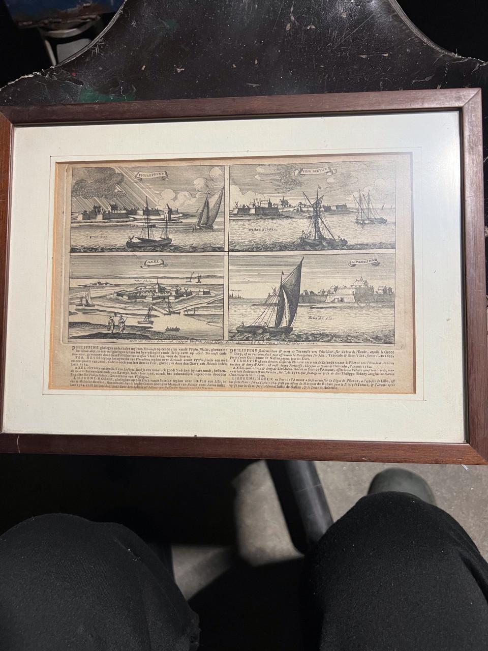 Oude gravure/tekening.