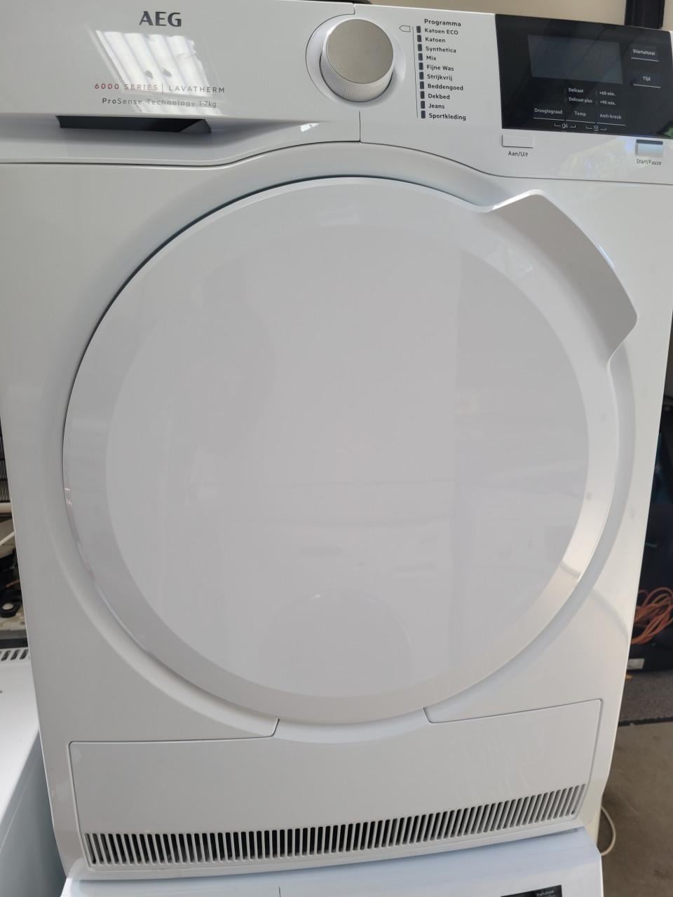 AEG wasmachine en droger set als nieuw