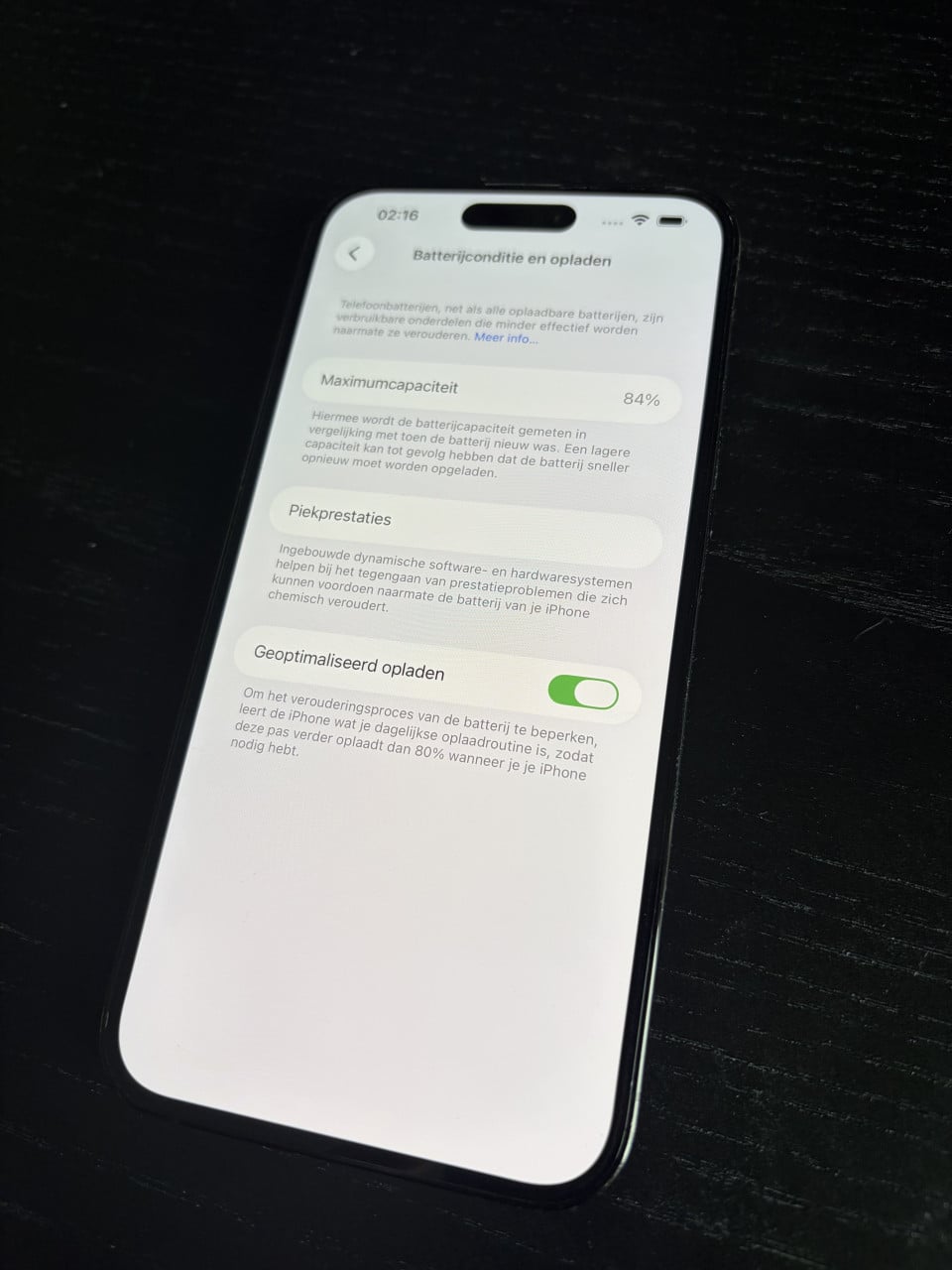 Apple iPhone 14 Pro Max, 128GB opslag Zwart