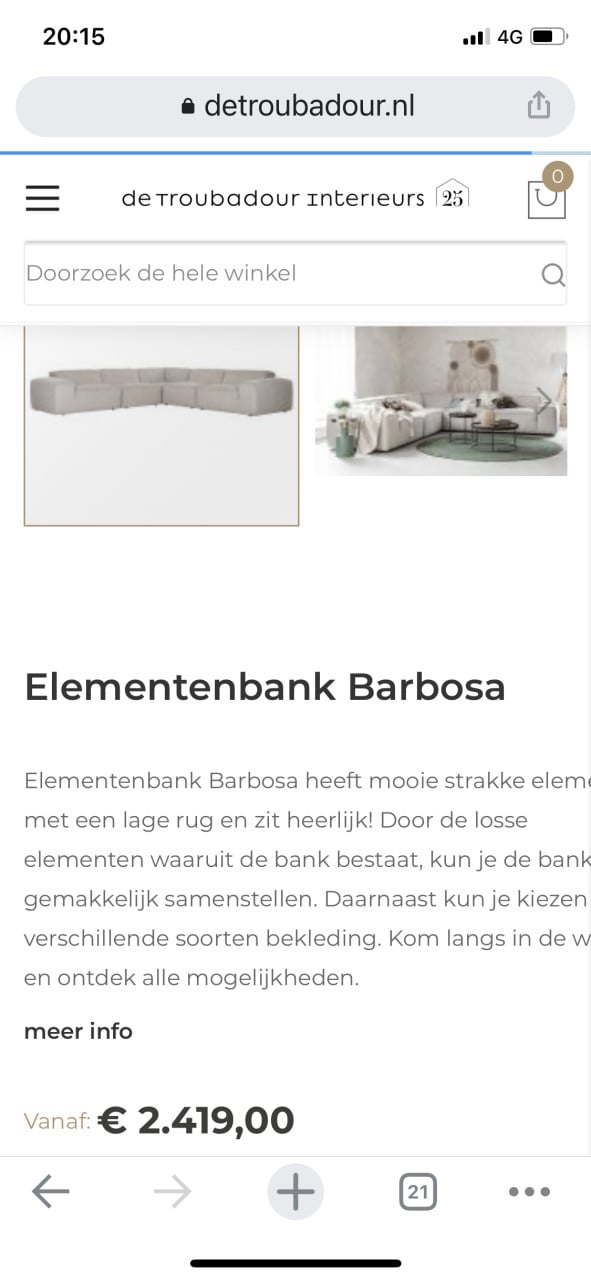 Hoekbank