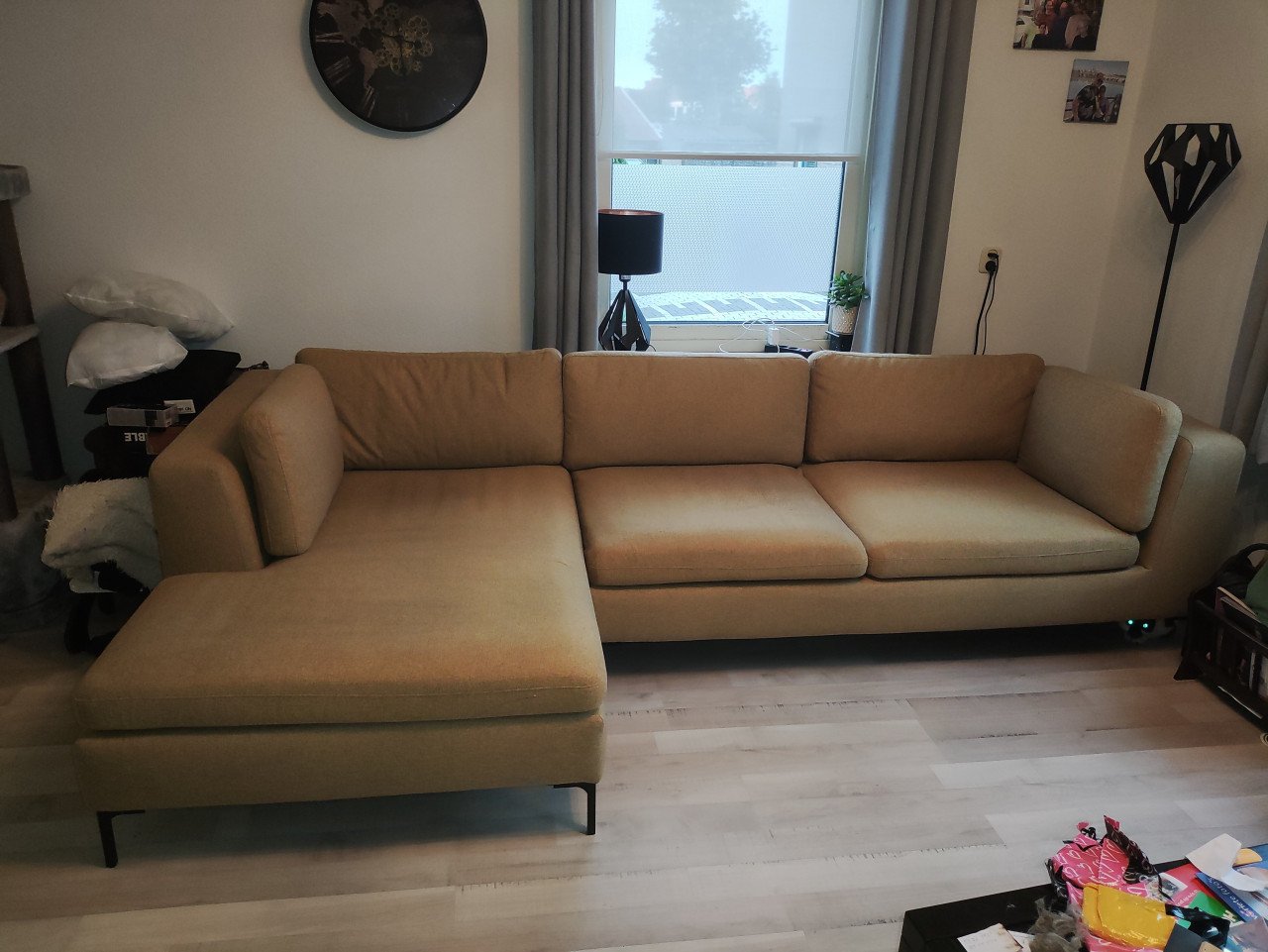 Loungebank geel