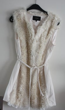 Beige vest-bodywarmer maat L