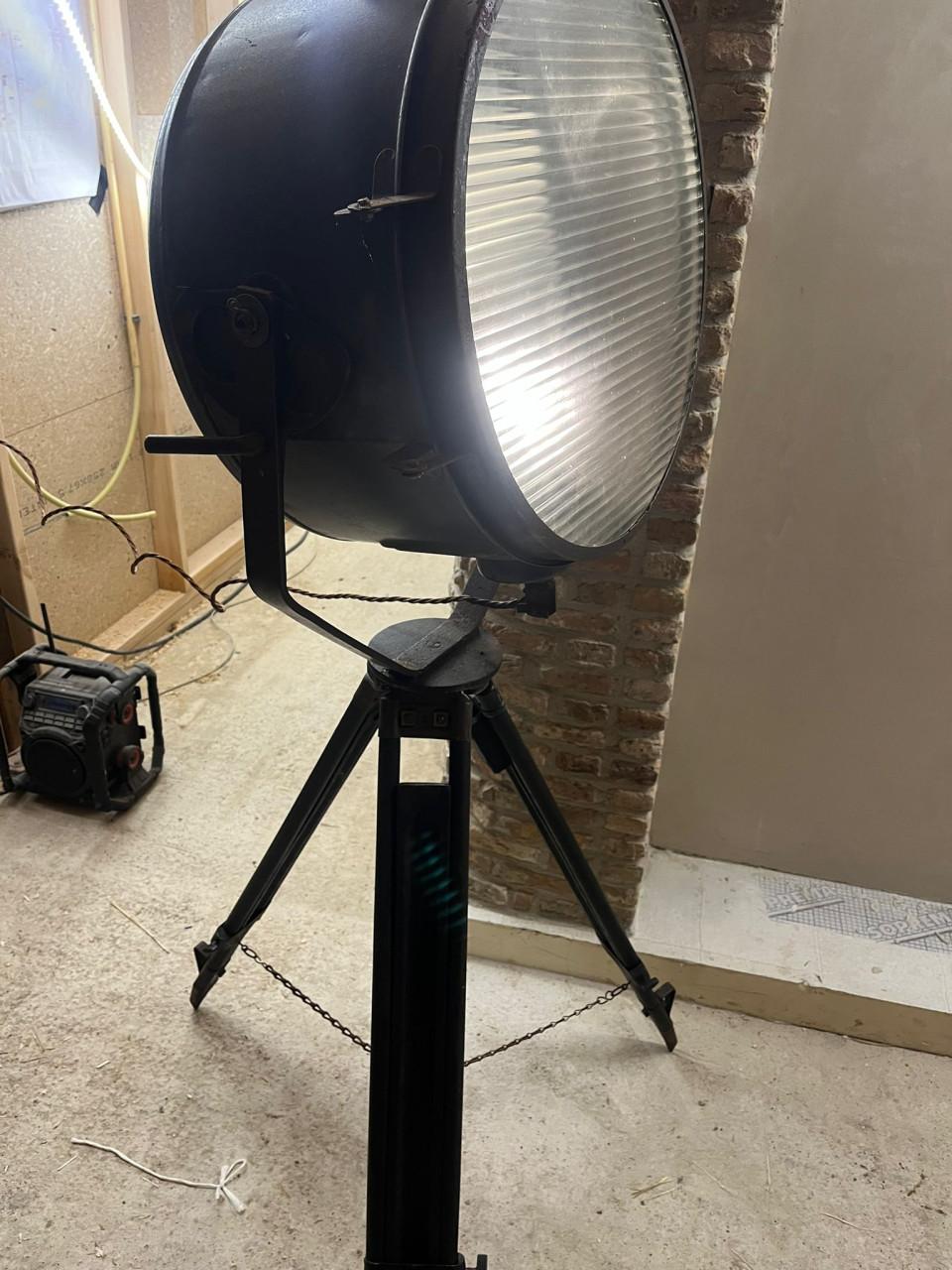 Vintage bioscoop lamp