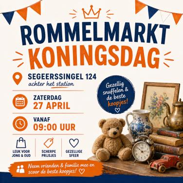 2de hands spullen Koningsdag