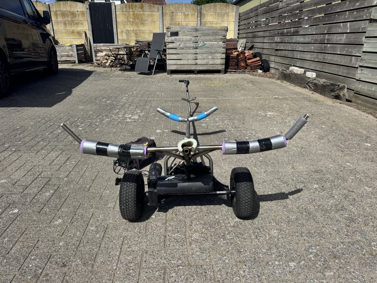 Elektrisch surfplank / kano trailertje