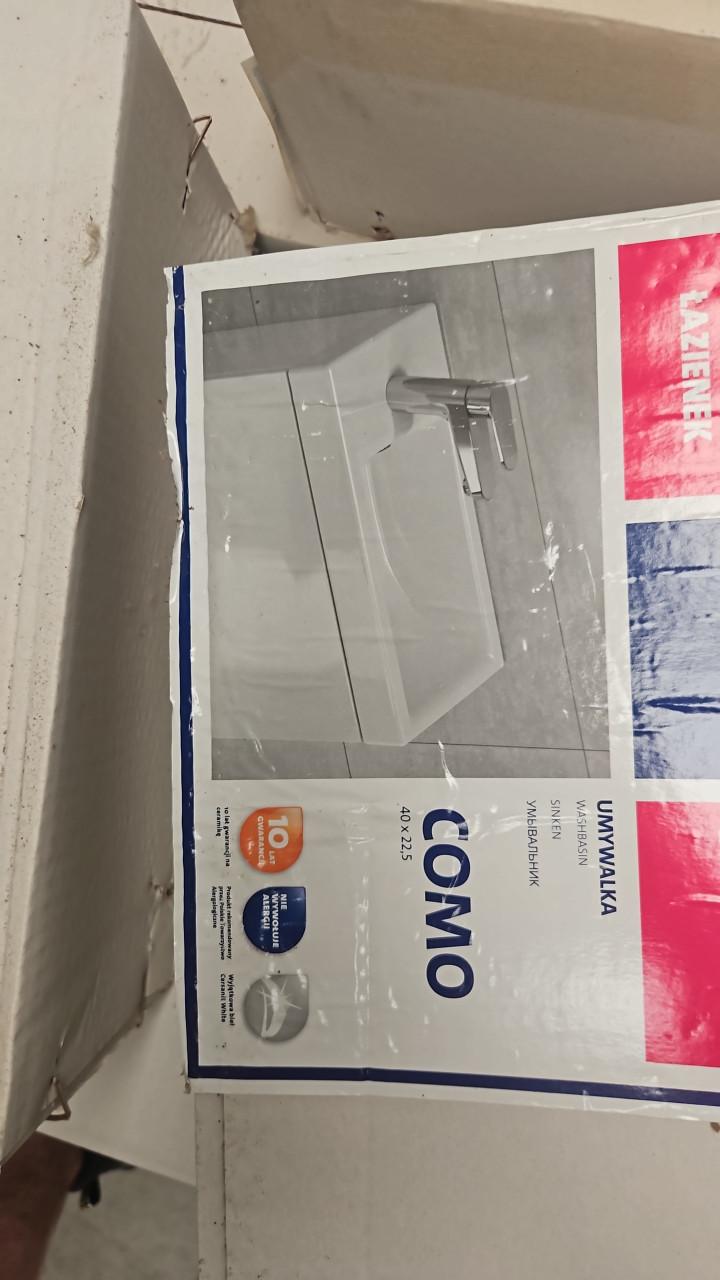 Partij Nieuwe Cersanit wastafel/fontein voor toilet – voorraad