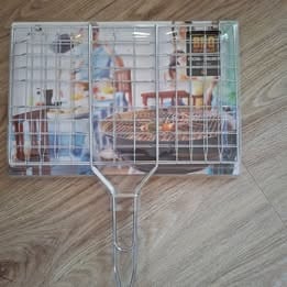 BBQ Grillrooster voor hamburgers nieuw in de verpakking