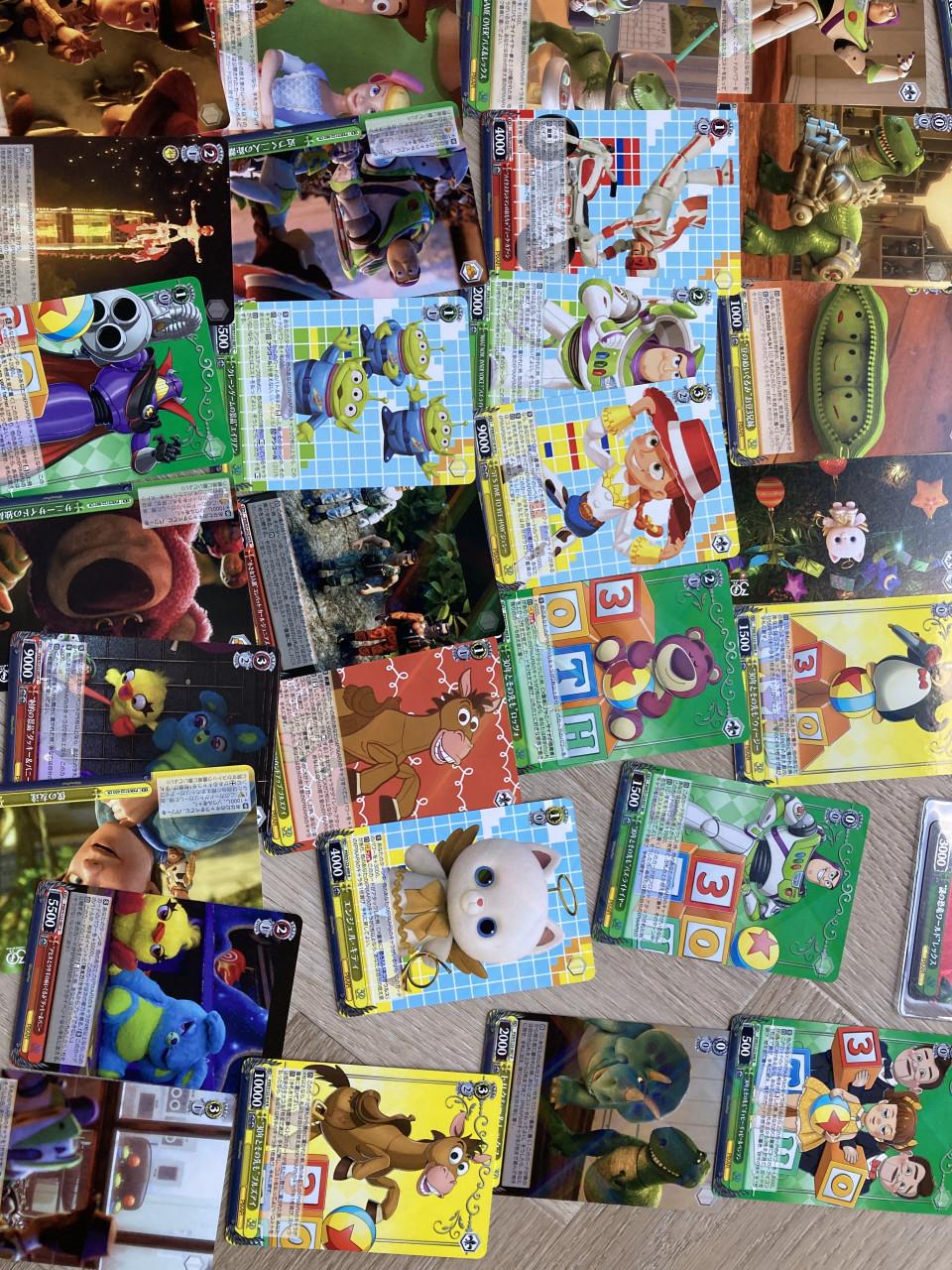96 nieuwe Weiss Schwarz Toy Story kaarten