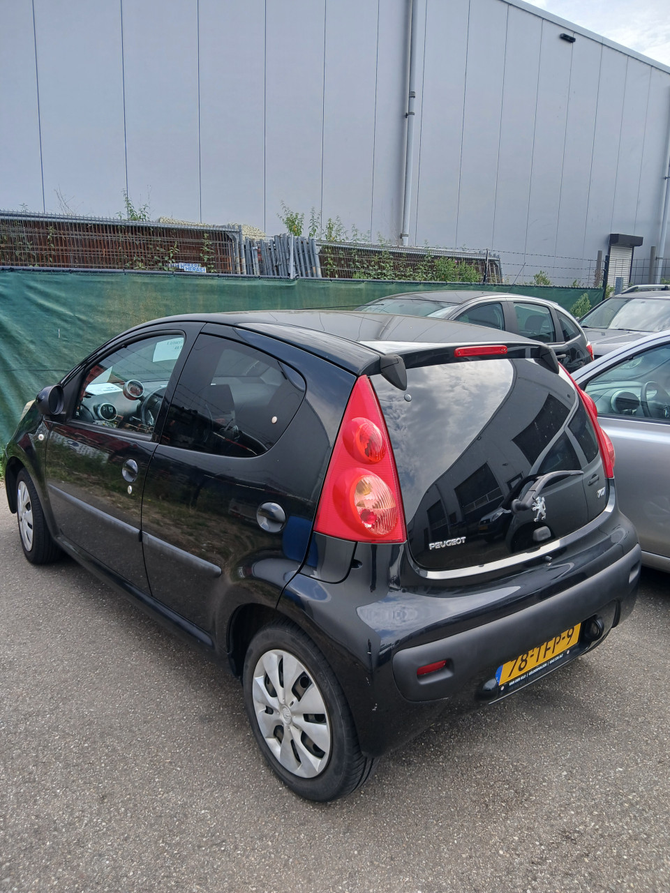 Peugeot 107 Black Silver-1.0 -2012-km.132456Nap-Airco-Audio systh.-4500,=