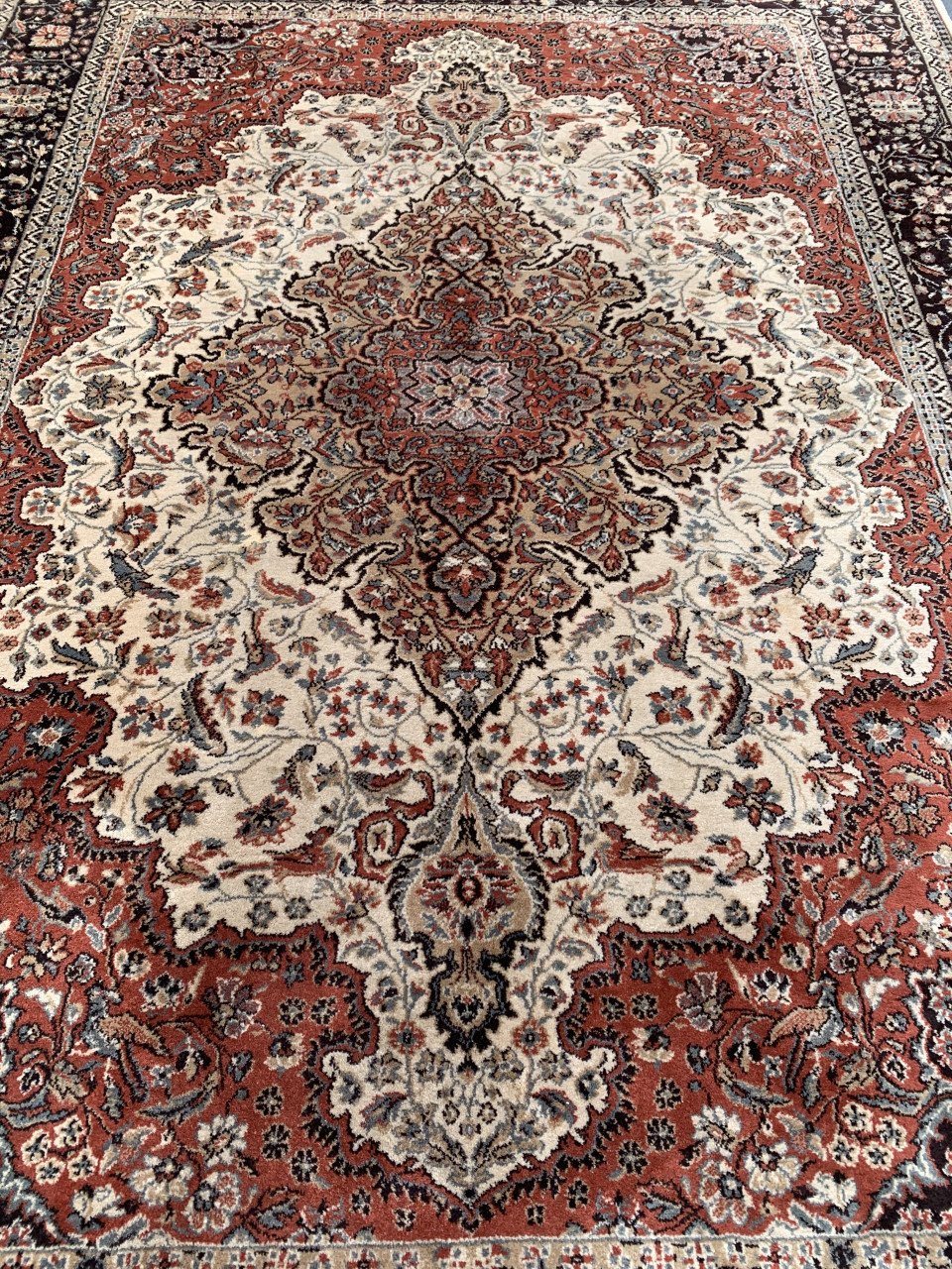 🤎Super Leuk Sfeervol Vintage Vloerkleed🤎Zuiver Scheerwol ✨