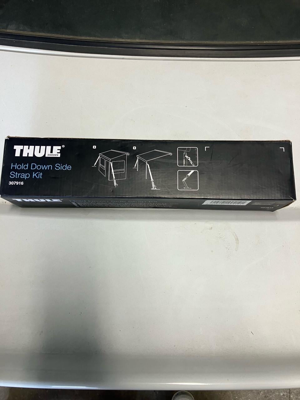 Twee sets stormbanden.