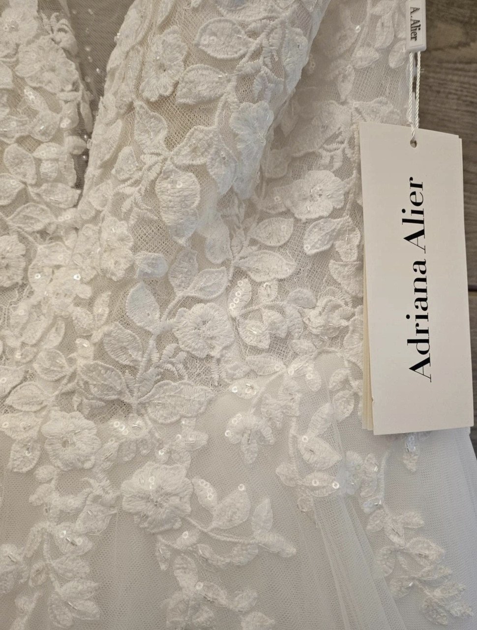 Trouwjurk nieuw (alleen voor foto aangehad)