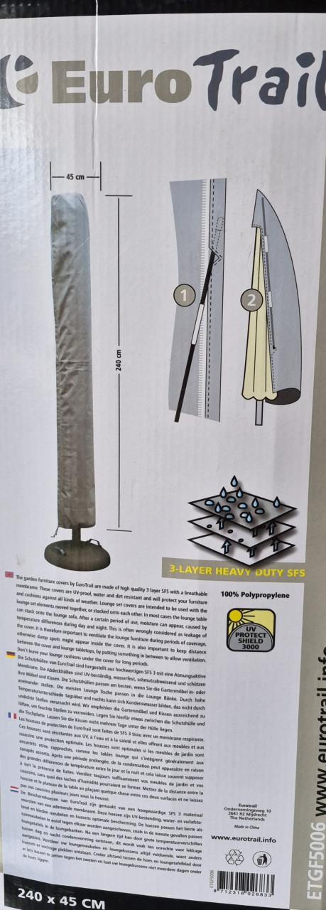 Eurotrail Luxe Parasolhoes Ø 3,5m
