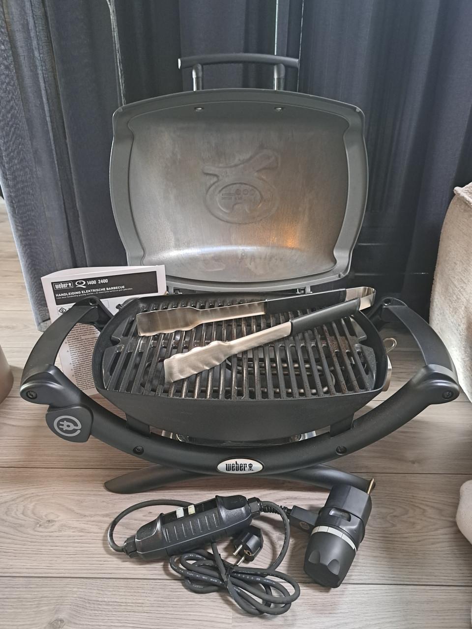 WEBER Electrische tafelbarbecue