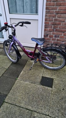 Meisjes fiets Montego-20inch-7 tot 9 jaar-trap rem achter
