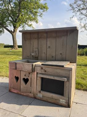 Houten speelgoed keuken