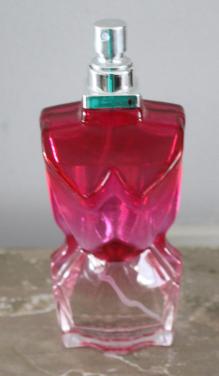 Roze parfumfles alleen dop mist pacogi