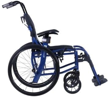 Rolstoel, 9.9 kg, compact vouwbaar