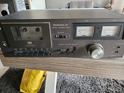Vintage jaren 70 Technics  RS M7 cassettedeck...