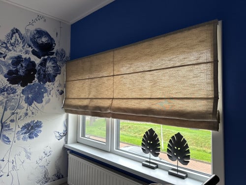 NIEUW in verpakking Vouwgordijn 296cm breed 201cm hoog