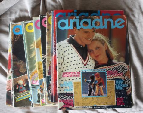 Handwerken met ariadne complete 12 tijdschriften 1980
