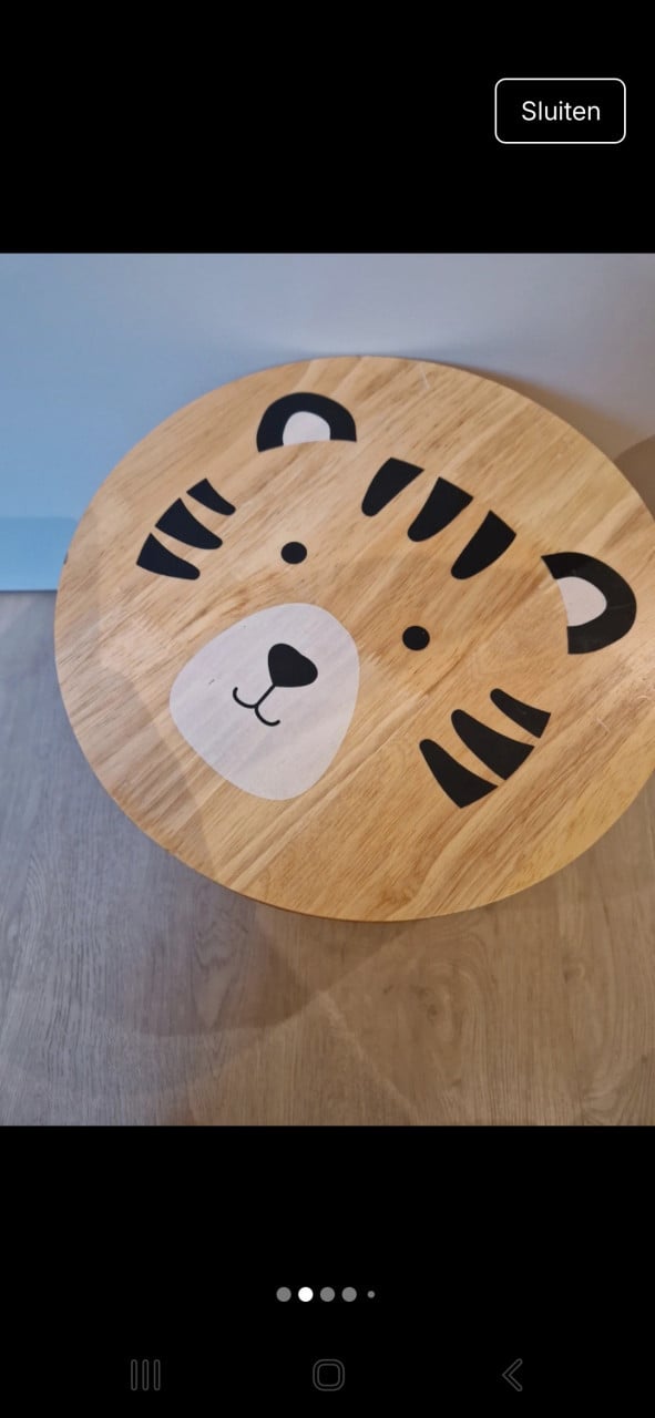 Opbergbox/ poefje kinderkamer